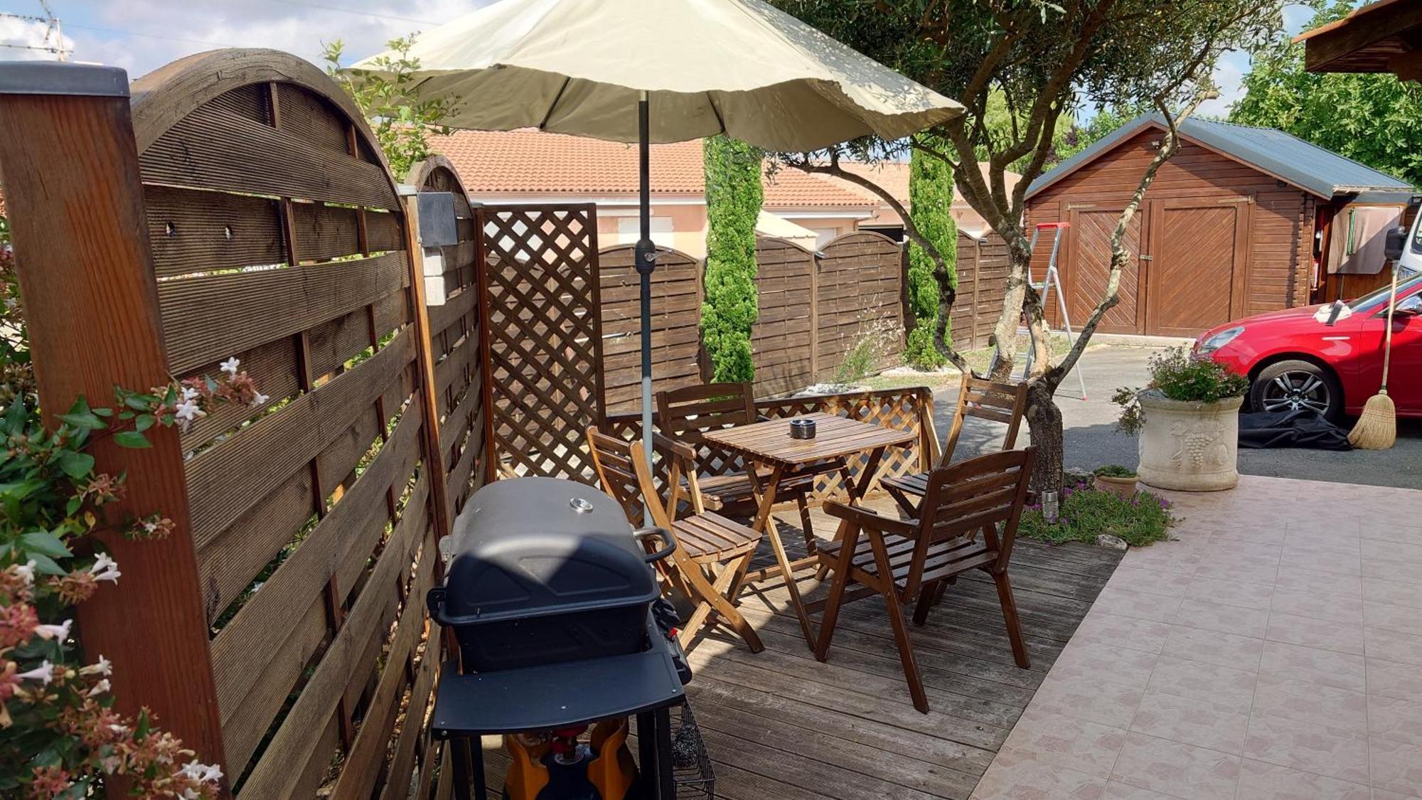 Welcome Logement Avec Terrasse Proche Bordeaux Saint-André-de-Cubzac Zewnętrze zdjęcie